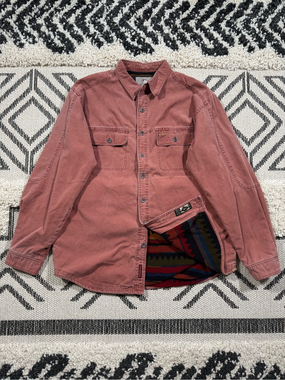 Men’s The Territory Ahead Fleece Lined Shirt Jacket Size XLT